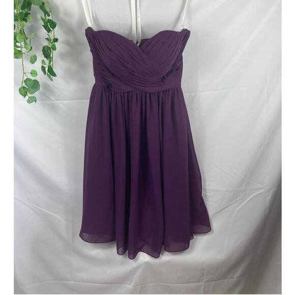 AZAZIE HEIDI Bridesmaid Dress - Grape - Picture 7 of 10
